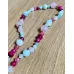 Edelstein Kette mit Quaste