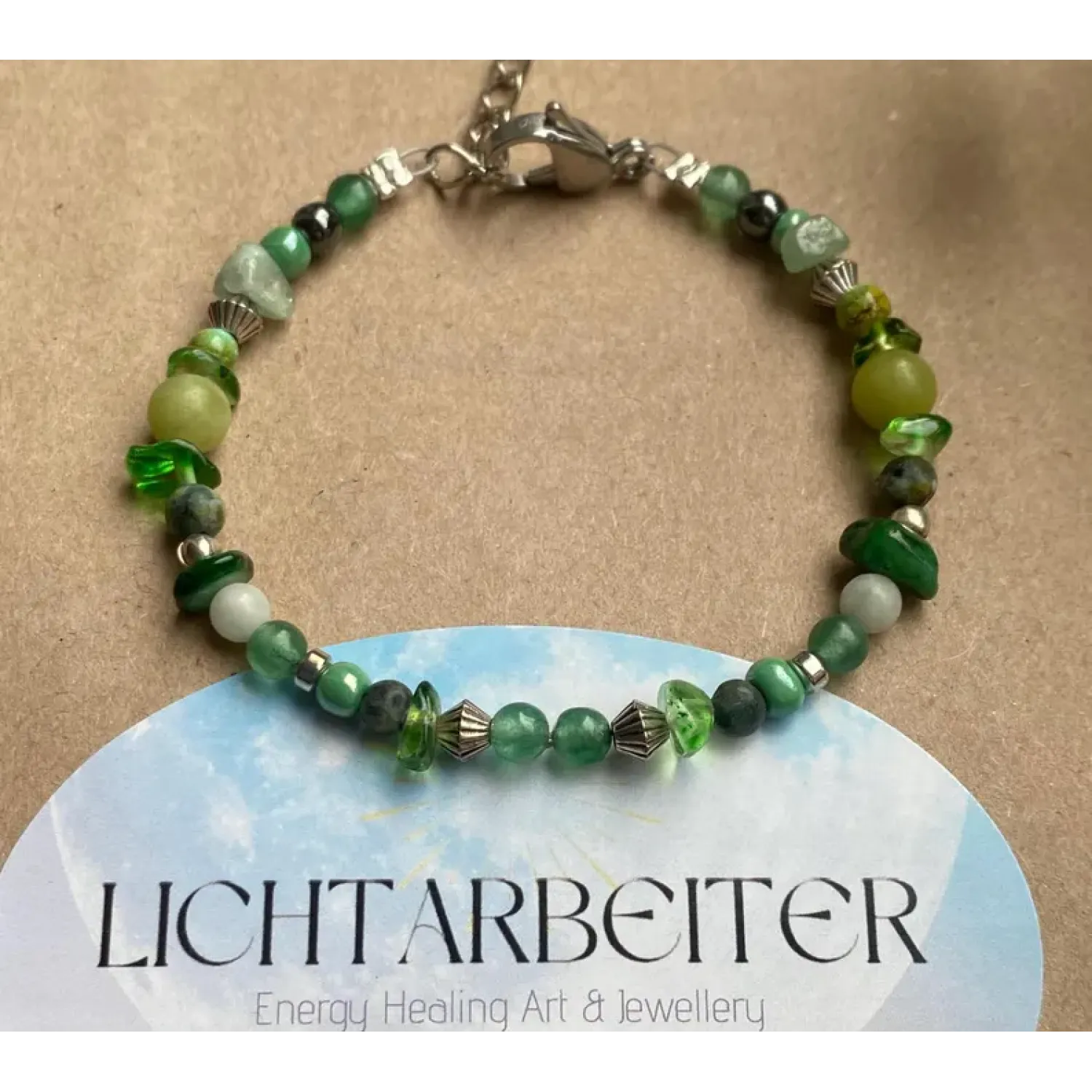 Armband aus Aventurin Perlen