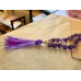 Handgeknüpfte Amethyst Kette