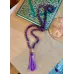 Handgeknüpfte Amethyst Kette