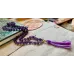 Handgeknüpfte Amethyst Kette