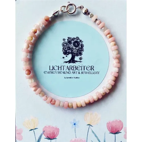 Filigranes Armband mit Heishi Perlen