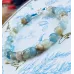 Armband mit blauem Calcit