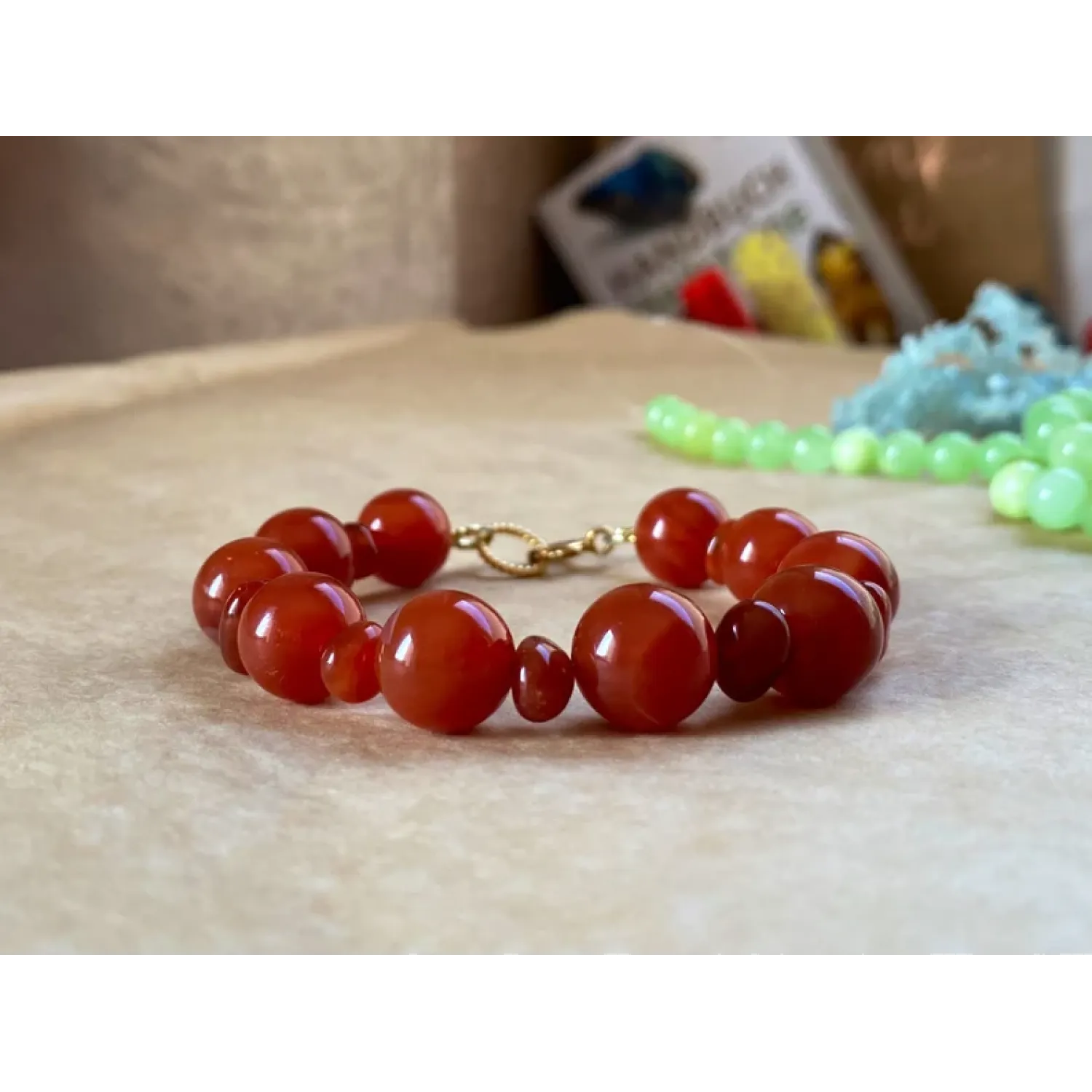 Karneol Armband