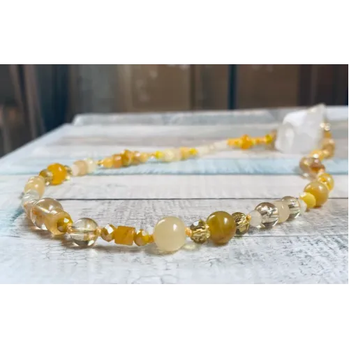 Solarplexus Chakra Halskette