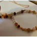 Roségold Edelstein Kette