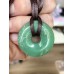 Chrysopras Donut an Viskoseband