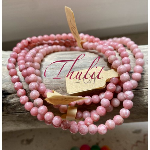 Armband mit Thulitperlen