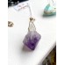 Amethyst Rohkristall Spitze