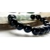 Onyx und Aquamarin Armband