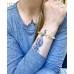 Armband Aquamarin Und Gelber Fluorit