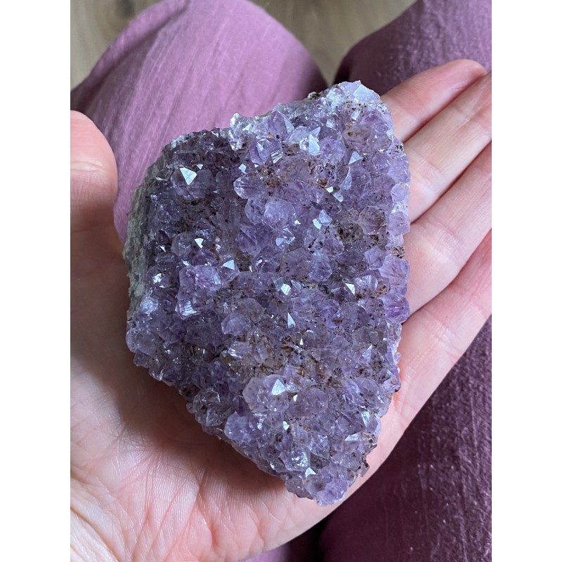 Amethyst Stufe in A-Qualität