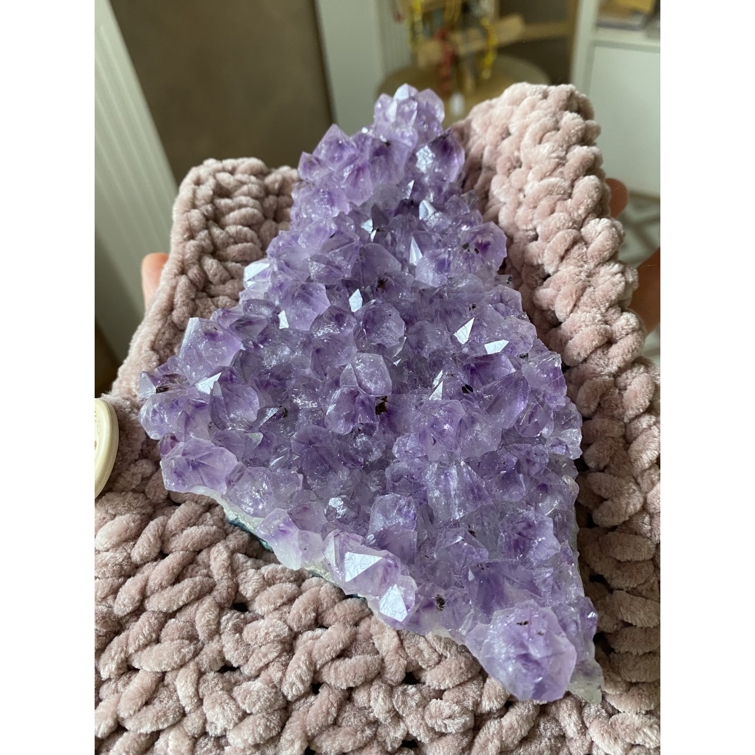 Große Amethyst Stufe in A-Qualität