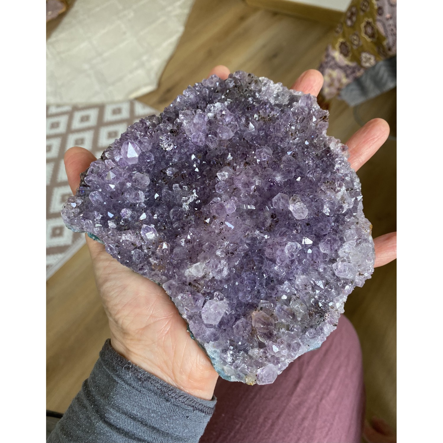 Amethyst Stufe in A-Qualität