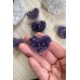 Amethyst Druse in Herzform • Gebohrt (Anhänger)