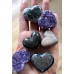Amethyst Druse in Herzform • Gebohrt (Anhänger)