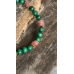 Malachit und roher Turmalin Armband