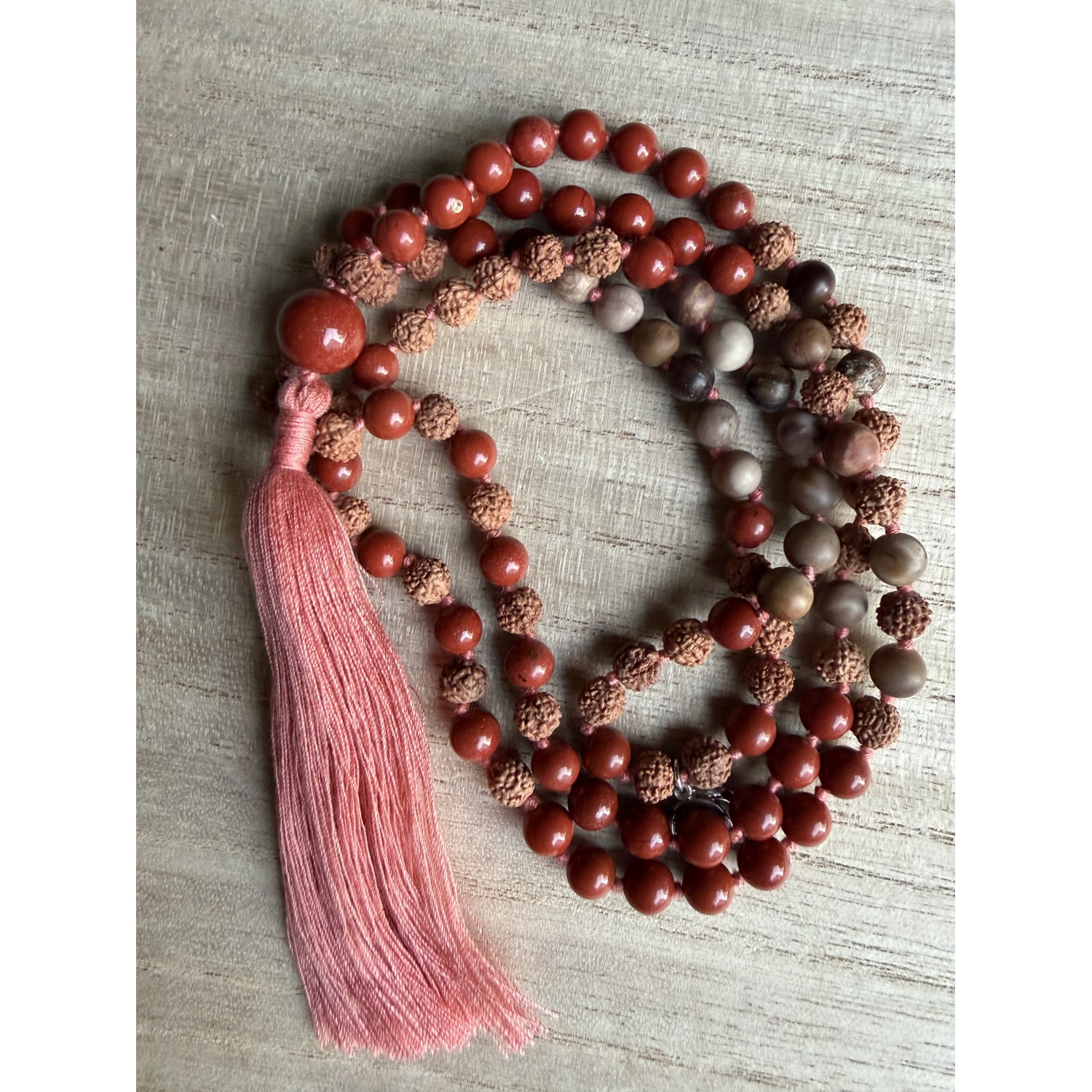 Mala "Erdung" für das Wurzel Chakra