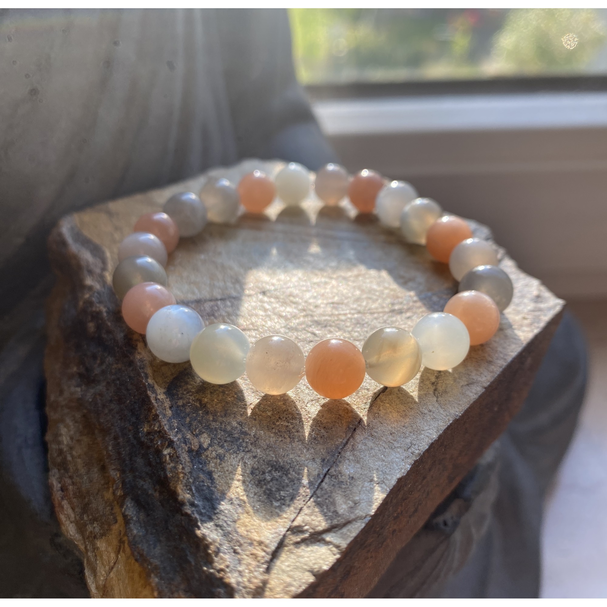 Mondstein Armband