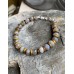 Labradorit und Tigerauge Armband