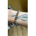 Labradorit und Tigerauge Armband