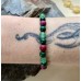 Malachit, Aventurin und Jaspis Armband