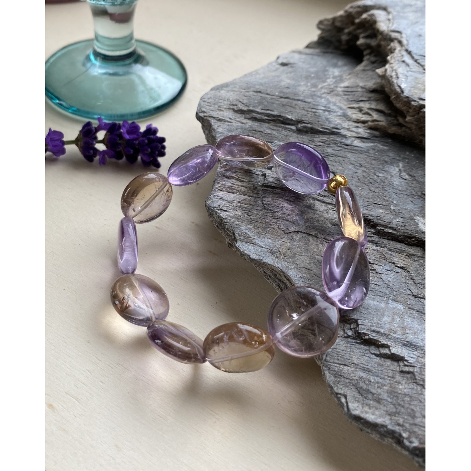 Ametrin Armband A Qualität