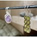 Silber und Peridot Ohrhänger