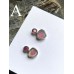 Watermelon Tourmaline Stud Earrings Watermelon Tourmaline Stud Earrings