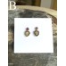 Watermelon Tourmaline Stud Earrings Watermelon Tourmaline Stud Earrings