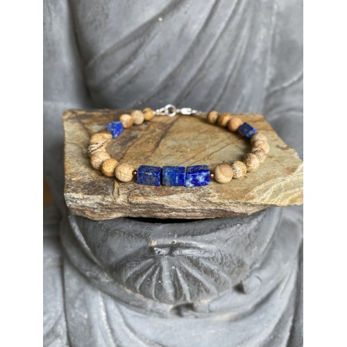 Lapislazuli und Jaspis Armband Lapislazuli und Jaspis Armband