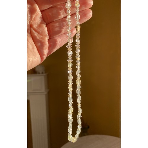 Herkimer Diamant, Topas und Citrin Halskette Herkimer Diamant, Topas und Citrin Halskette