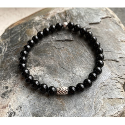 Men's Jewellery Onyx Armband