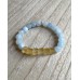 Kinder Aquamarin und Fluorit Armband Kinder Aquamarin und Fluorit Armband