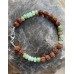 Men's Jewellery Chrysopras und Rudraksha Armband