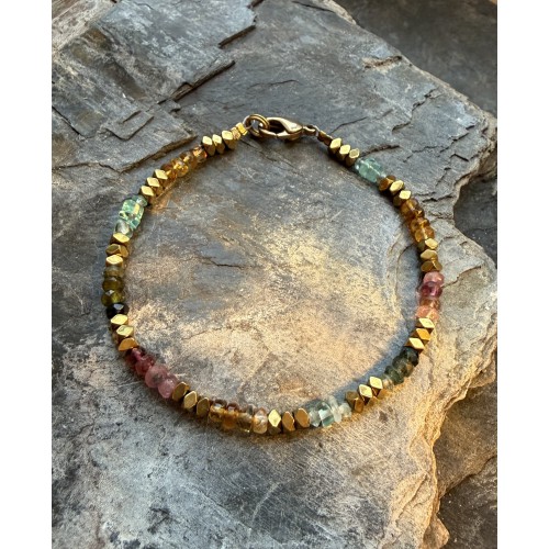 Multi Turmalin Armband