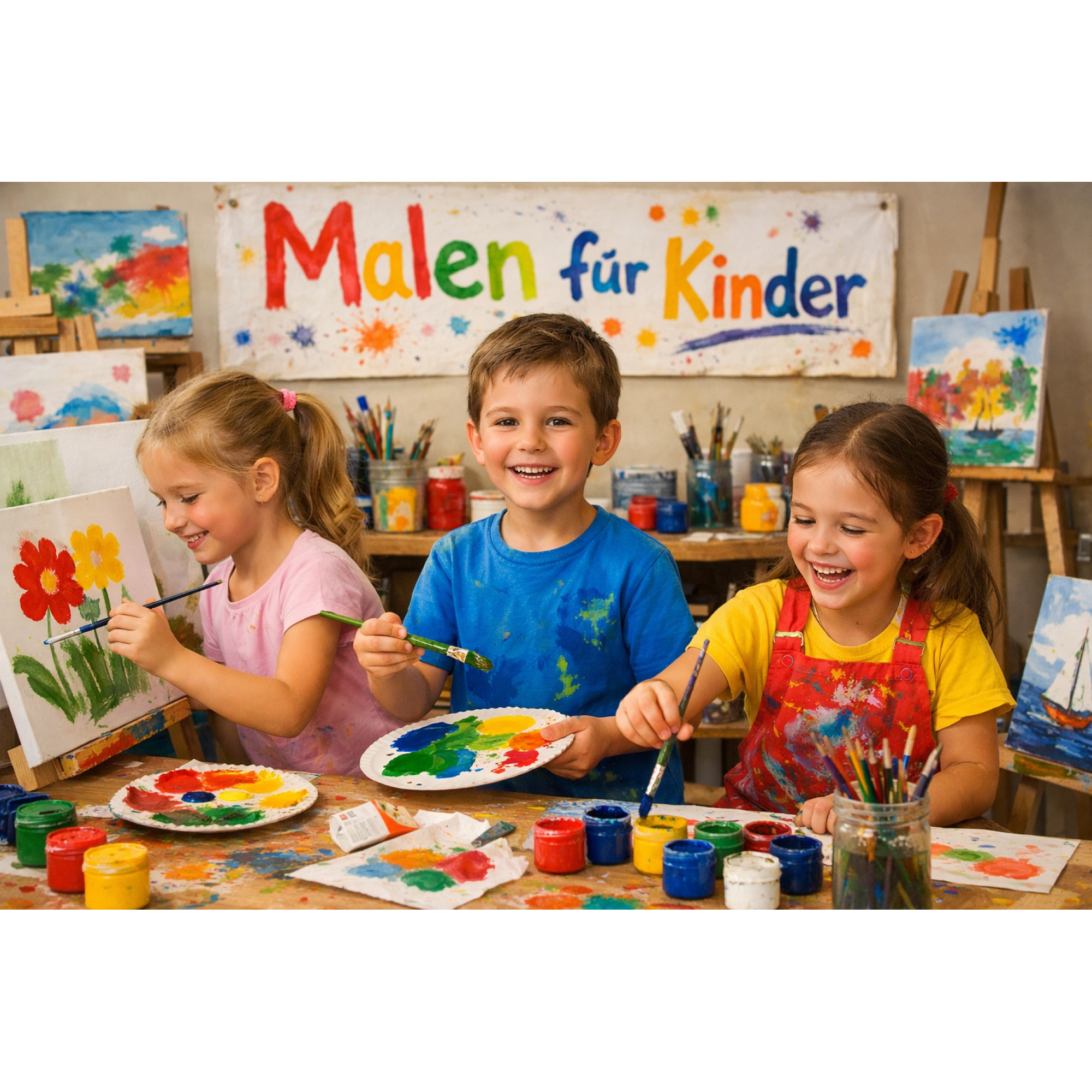 Kreativ Kurs Malen für Kinder
