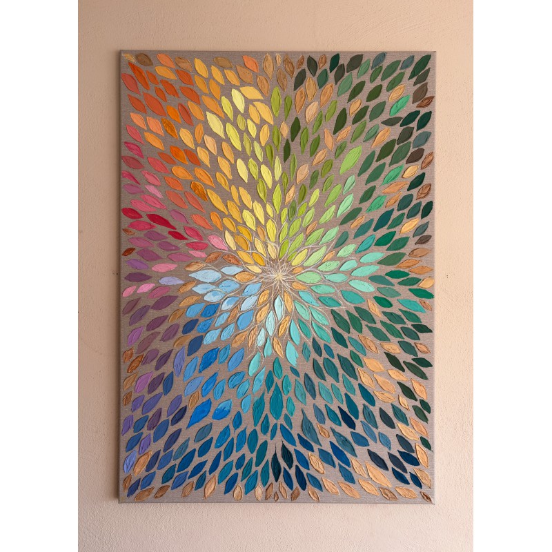 We Are All Leaves of One Tree • Gemälde auf Leinwand