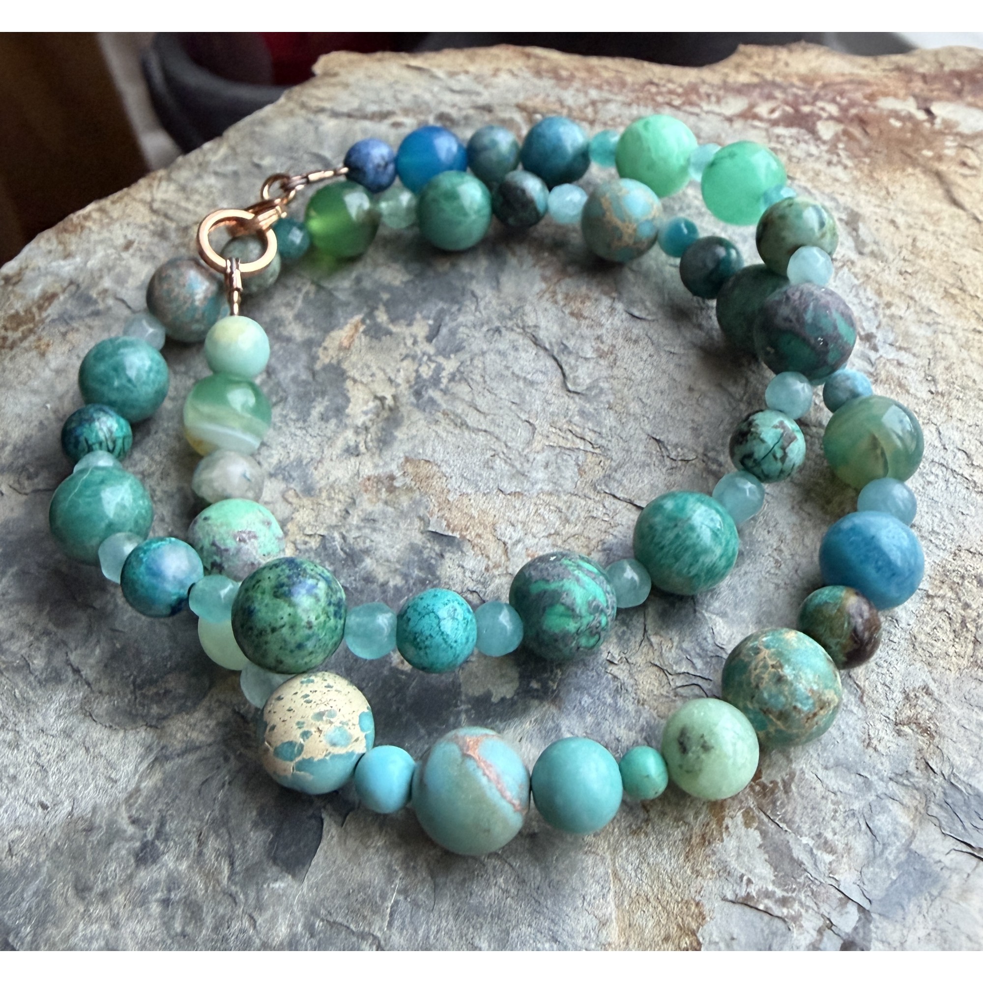 Edelstein Kette Lagune