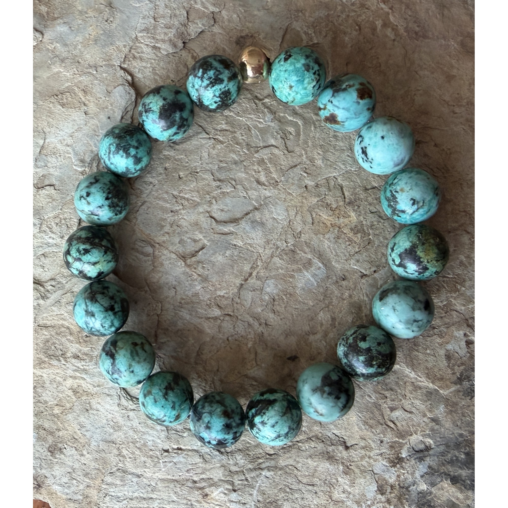 Afrikanischer Türkis Armband