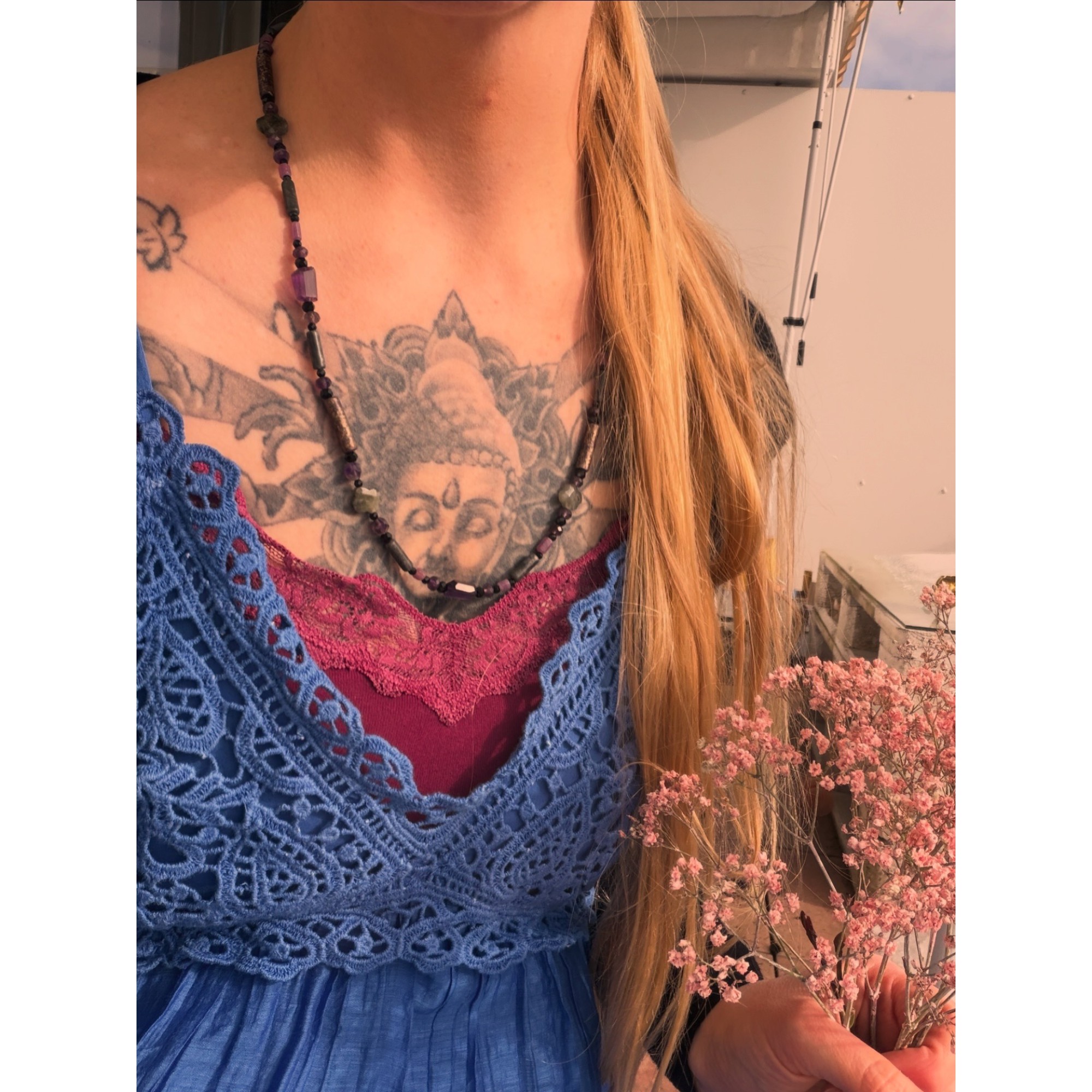 Viktorianische Edelsteinkette • Dark romantic