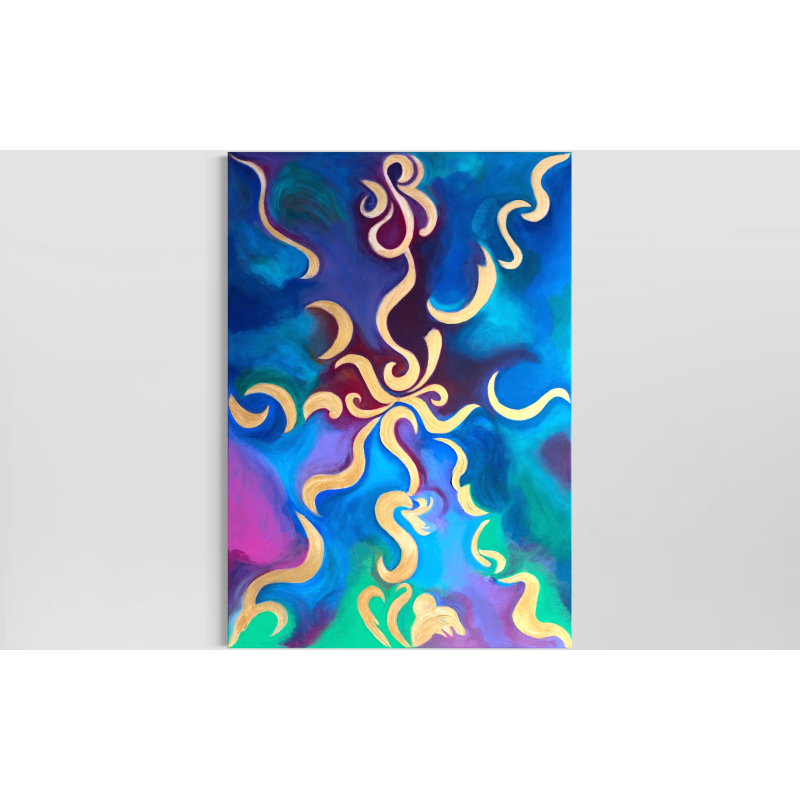 Luminous Flow • Gemälde auf Leinwand