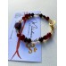 Wurzel Chakra Armband mit Heilsteinen für das 1. Chakra